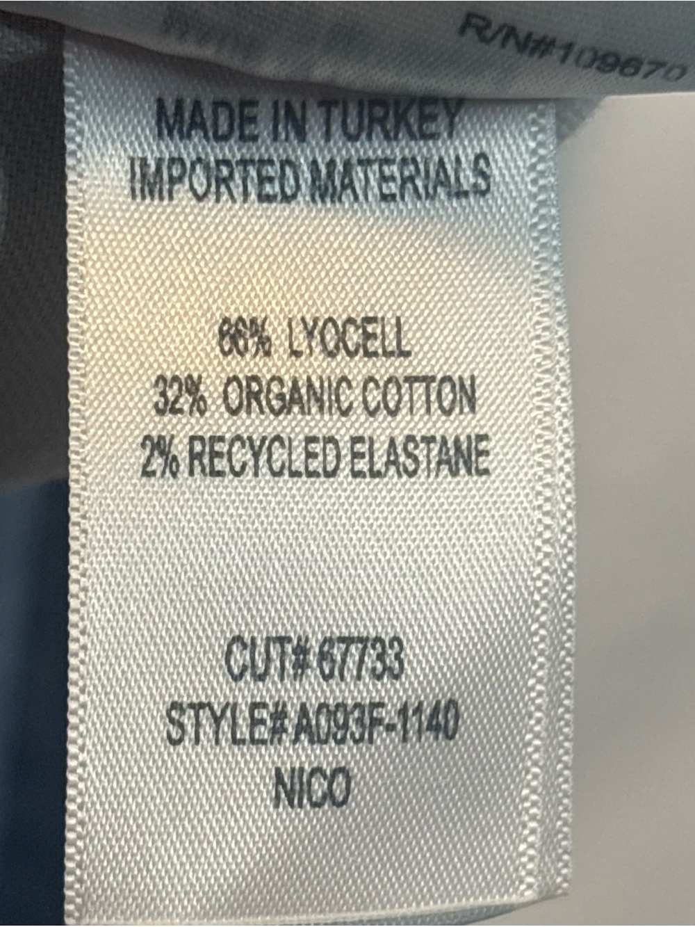 Agolde Light Blue Slim Straight Jeans with Subtle Distress - Picture 8 of 11